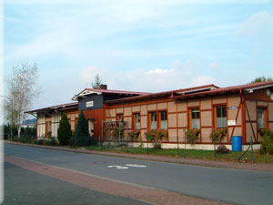 Tischlerei Dieter Schirmag im alten Bahnhof von Groß Berkel